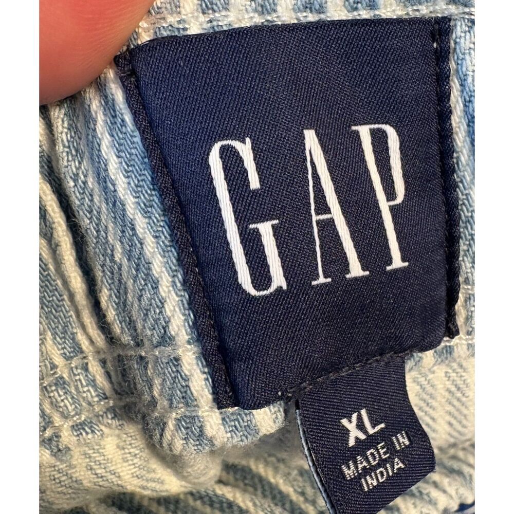 NWTs GAP Horseshoe Easy Striped Mid Rise Jeans Wide Leg - Picture 4 of 8